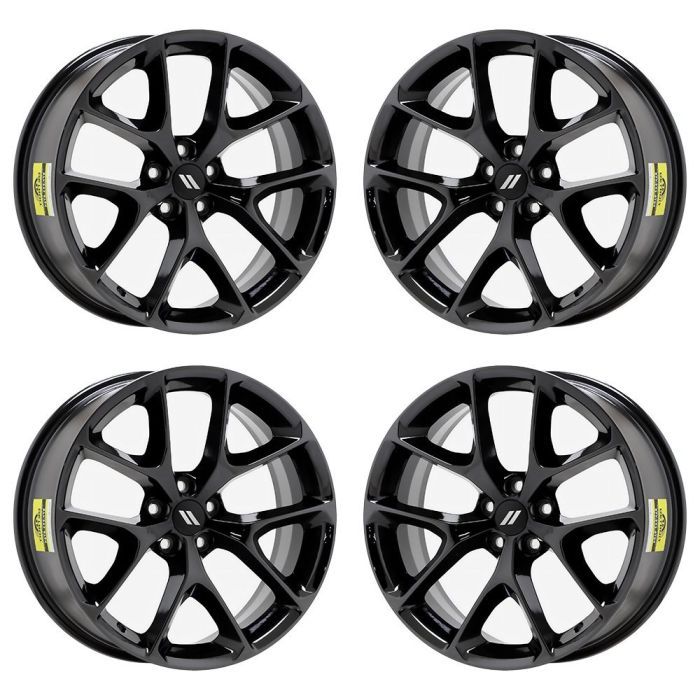Dodge Challenger Wheel Rim PVD Black Chrome 2651 Stock Factory OEM Replacement