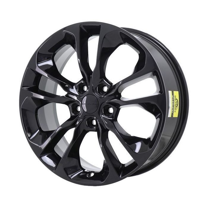 Dodge Durango Wheel Rim Gloss Black 2660 Stock Factory OEM Replacement