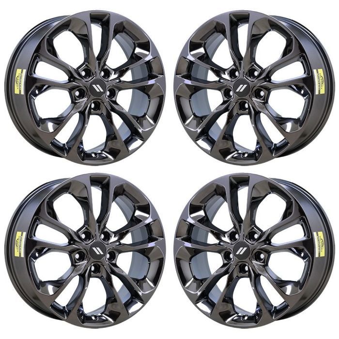 Dodge Durango Wheel Rim PVD Black Chrome 2660 Stock Factory OEM Replacement