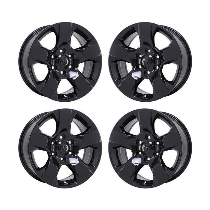 Dodge Ram 1500 Exchange Wheels Set of 4-Exchange Rims Set of 4 Gloss Black 2669