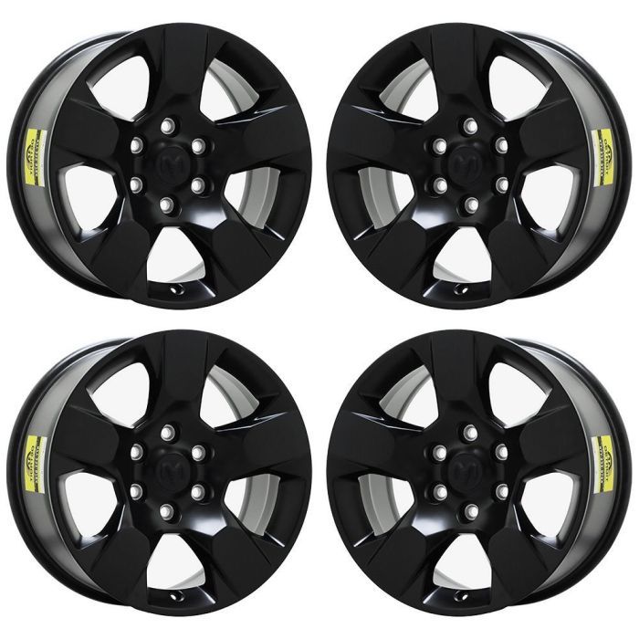 Dodge Ram 1500 Exchange Wheels Set of 4-Exchange Rims Set of 4 Satin Black 2669