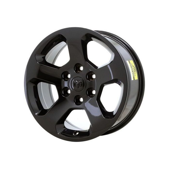 Dodge Ram 1500 Wheel Rim Gloss Black 2670 Stock Factory OEM Replacement
