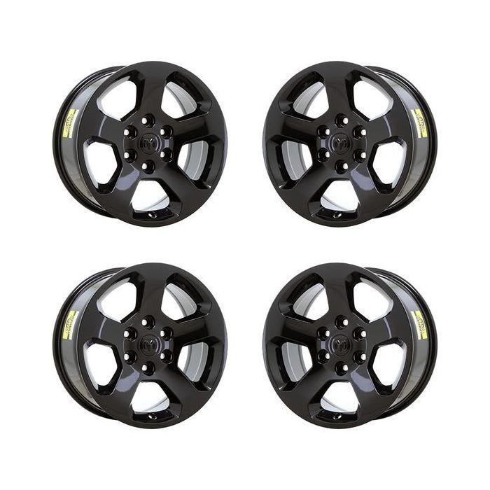 Dodge Ram 1500 Exchange Wheels Set of 4-Exchange Rims Set of 4 Gloss Black 2670