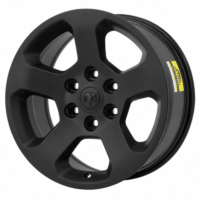 Dodge Ram 1500 Wheel Rim Satin Black 2670 Stock Factory OEM Replacement
