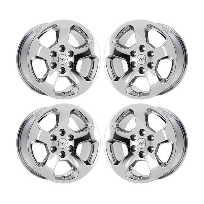 Dodge Ram 1500 Wheel Rim PVD Bright Chrome 2670 Stock Factory OEM Replacement