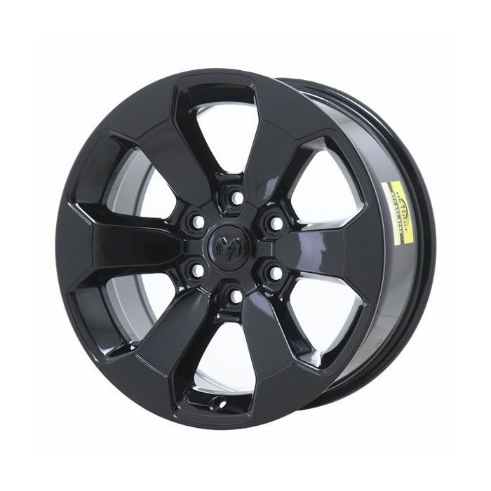 Dodge Ram 1500 Wheel Rim Gloss Black 2671 Stock Factory OEM Replacement
