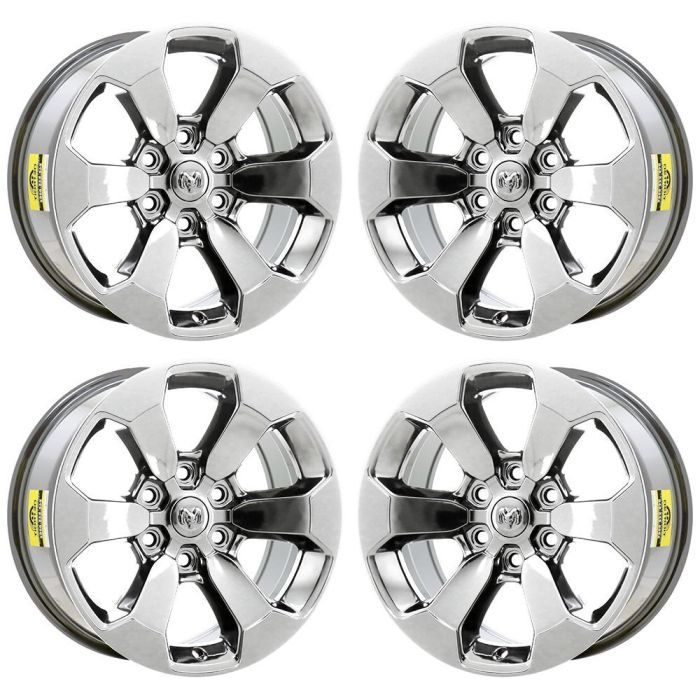 Dodge Ram 1500 Wheel Rim PVD Bright Chrome 2671 Stock Factory OEM Replacement