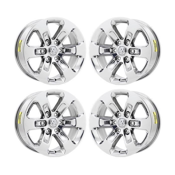 Dodge Ram 1500 Wheel Rim PVD Bright Chrome 2672 Stock Factory OEM Replacement