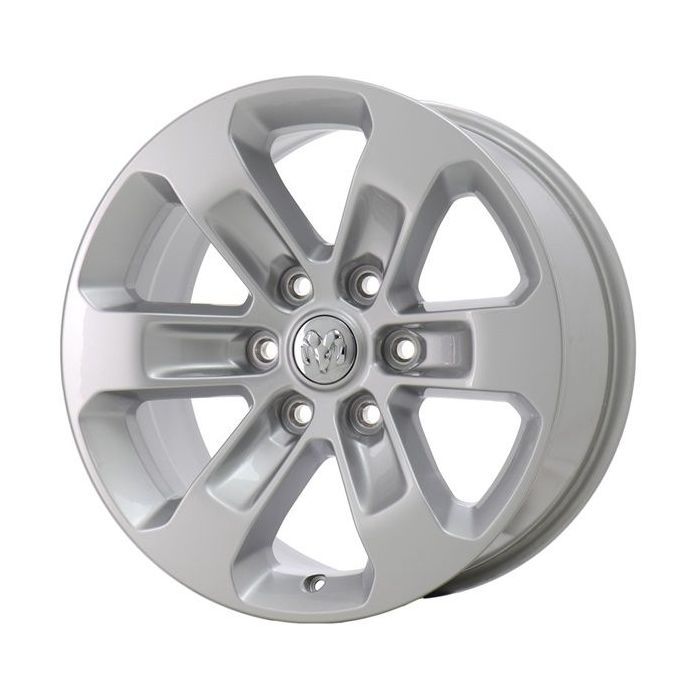 Dodge Ram 1500 Wheel Rim Silver 2672 Stock Factory OEM Replacement