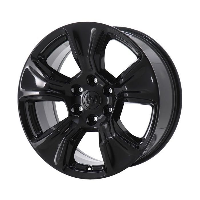 Dodge Ram 1500 Wheel Rim Gloss Black 2674 Stock Factory OEM Replacement