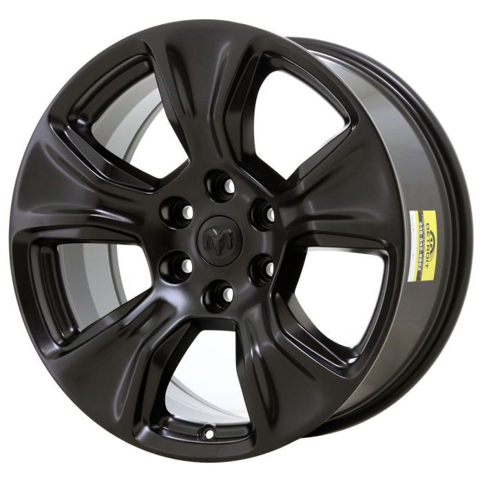 Dodge Ram 1500 Wheel Rim Satin Black 2674 Stock Factory OEM Replacement