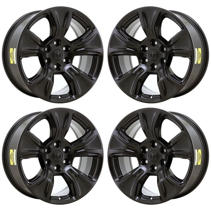 Dodge Ram 1500 Exchange Wheels Set of 4-Exchange Rims Set of 4 Satin Black 2674