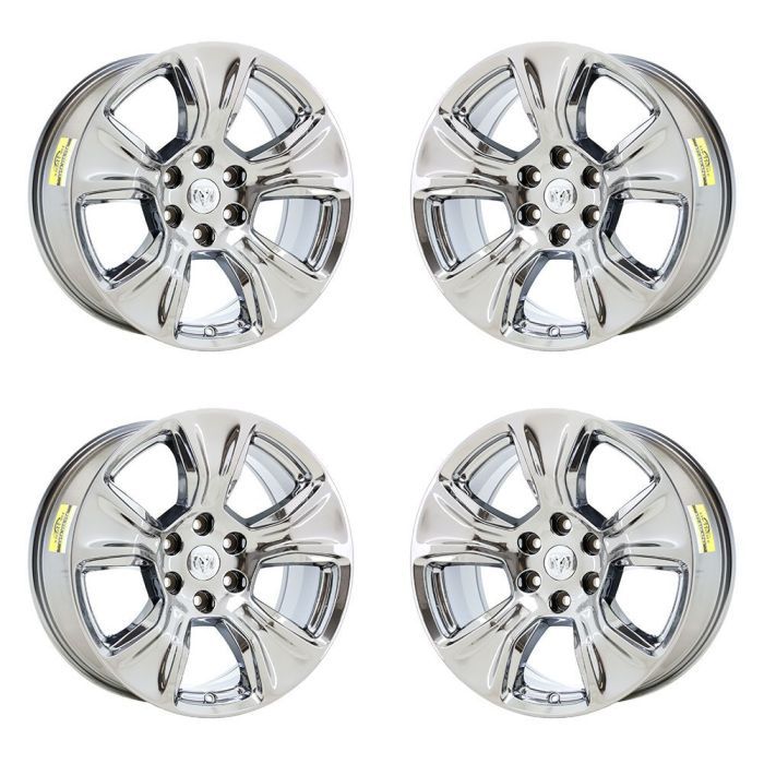 Dodge Ram 1500 Wheel Rim PVD Bright Chrome 2674 Stock Factory OEM Replacement