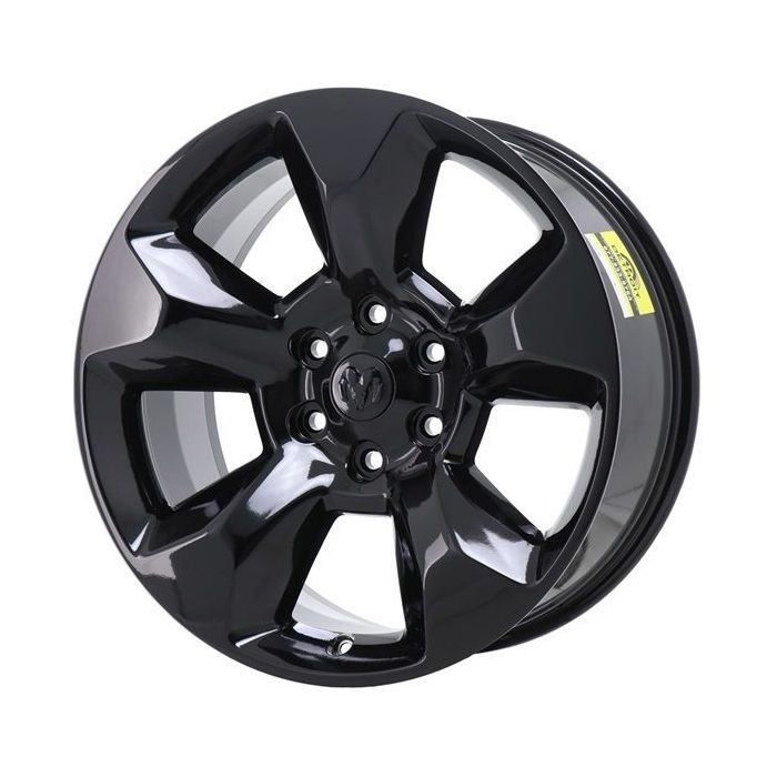 Dodge Ram 1500 Wheel Rim Gloss Black 2675 Stock Factory OEM Replacement