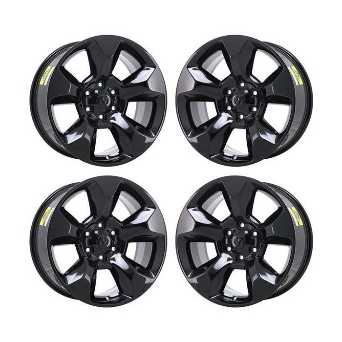Dodge Ram 1500 Exchange Wheels Set of 4-Exchange Rims Set of 4 Gloss Black 2675