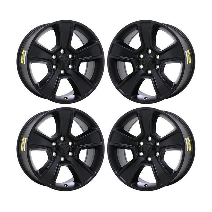 Dodge Ram 1500 Exchange Wheels Set of 4-Exchange Rims Set of 4 Satin Black 2676