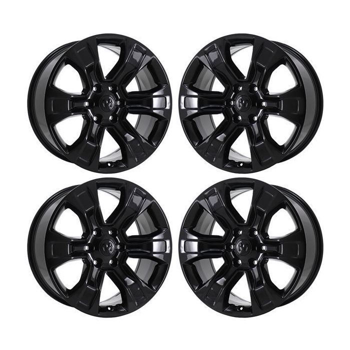 Dodge Ram 1500 Exchange Wheels Set of 4-Exchange Rims Set of 4 Gloss Black 2678