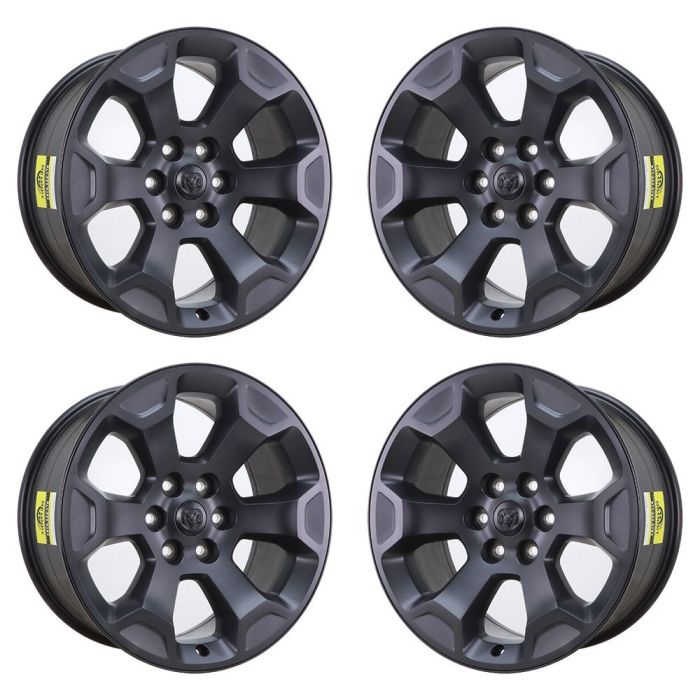 Dodge RAM 1500 Exchange Wheels Set of 4-Exchange Rims Set of 4 Satin Black Chrome Clad 2680