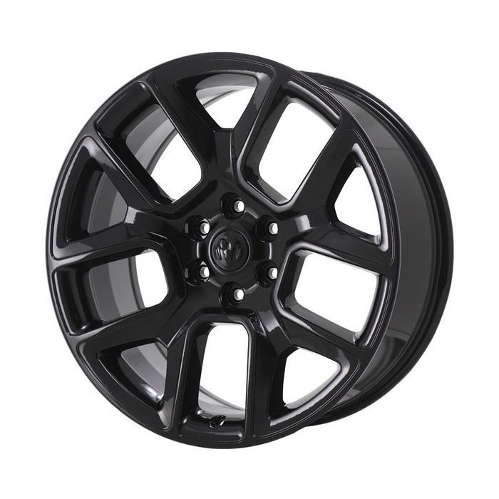 Dodge Ram 1500 Wheel Rim Gloss Black 2684 Stock Factory OEM Replacement