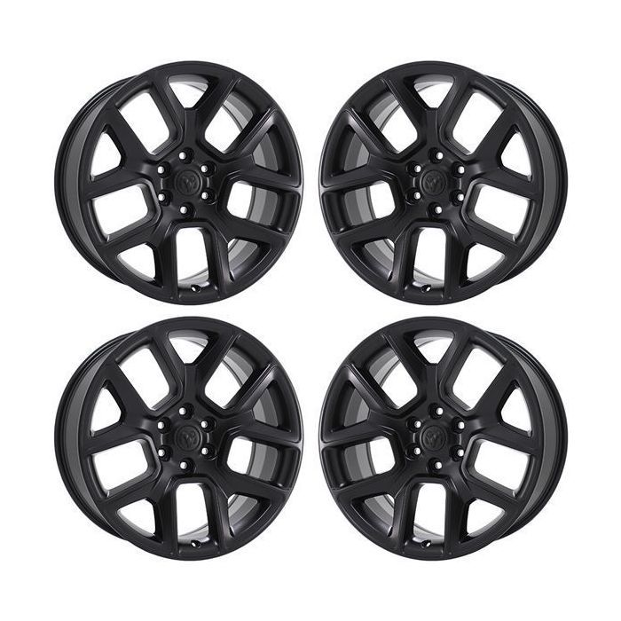 Dodge Ram 1500 Exchange Wheels Set of 4-Exchange Rims Set of 4 Satin Black 2684
