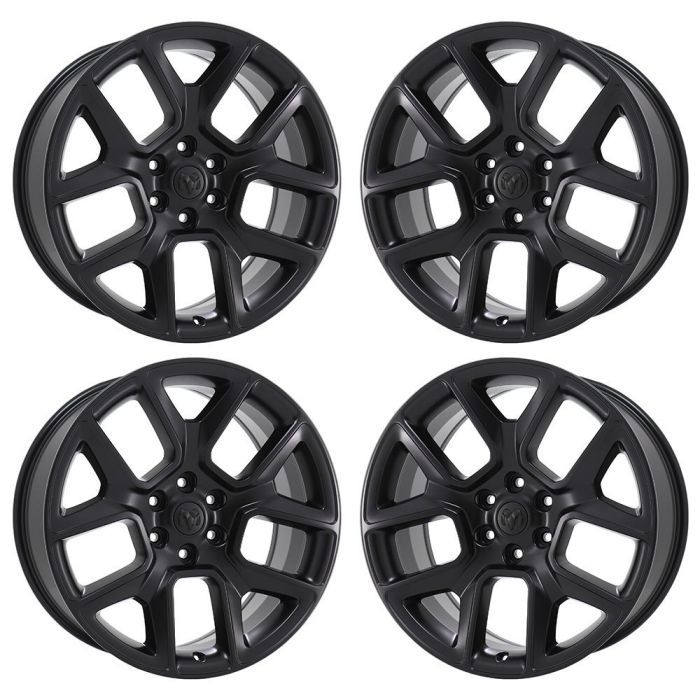 Dodge Ram 1500 Exchange Wheels Set of 4-Exchange Rims Set of 4 Satin Black 2684