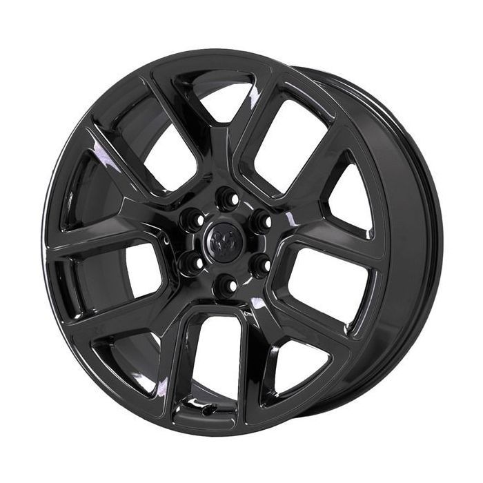Dodge Ram 1500 Wheel Rim PVD Black Chrome 2684 Stock Factory OEM Replacement