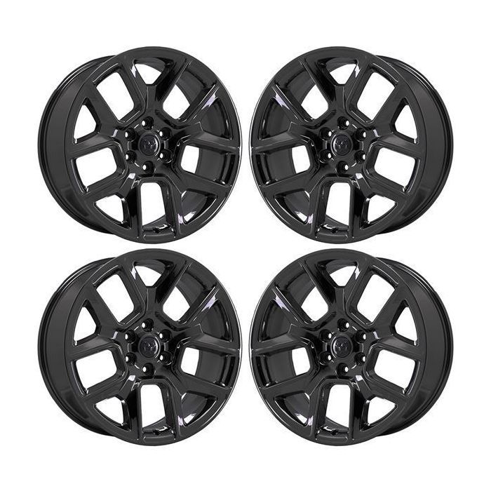 Dodge Ram 1500 Wheel Rim PVD Black Chrome 2684 Stock Factory OEM Replacement