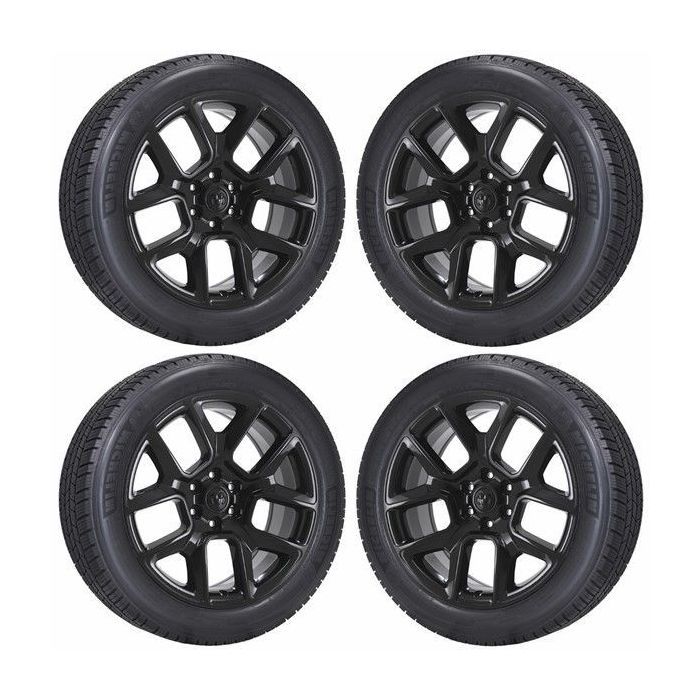 Dodge Ram 1500 Wheel and Tire Sets-Wheel and Tire Packages-Wheel & Tire Sets-Wheel & Tire Packages-Wheel and Rim Sets-Wheel and Rim Packages-Wheel & Rim Sets -Wheel & Rim Packages Gloss Black 2684