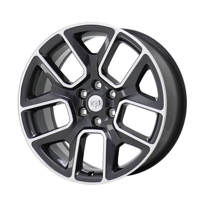 Dodge Ram 1500 Wheel Rim Polished Grey 2684 Stock Factory OEM Replacement