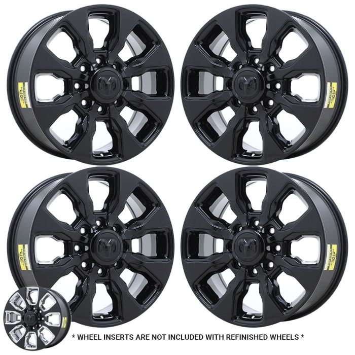 Dodge Ram 2500 Exchange Wheels Set of 4-Exchange Rims Set of 4 Gloss Black 2696