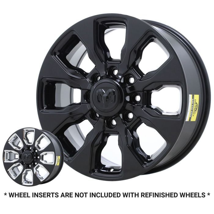 Dodge Ram 2500 Wheel Rim Gloss Black 2696 Stock Factory OEM Replacement