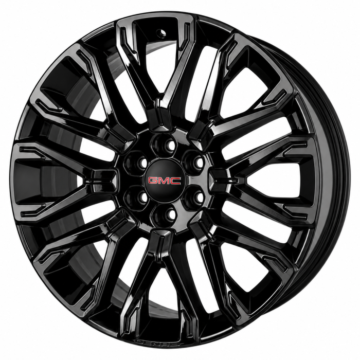 GMC Yukon Wheel Rim Gloss Black 26YUKON-DENALI24 Stock Factory OEM Replacement