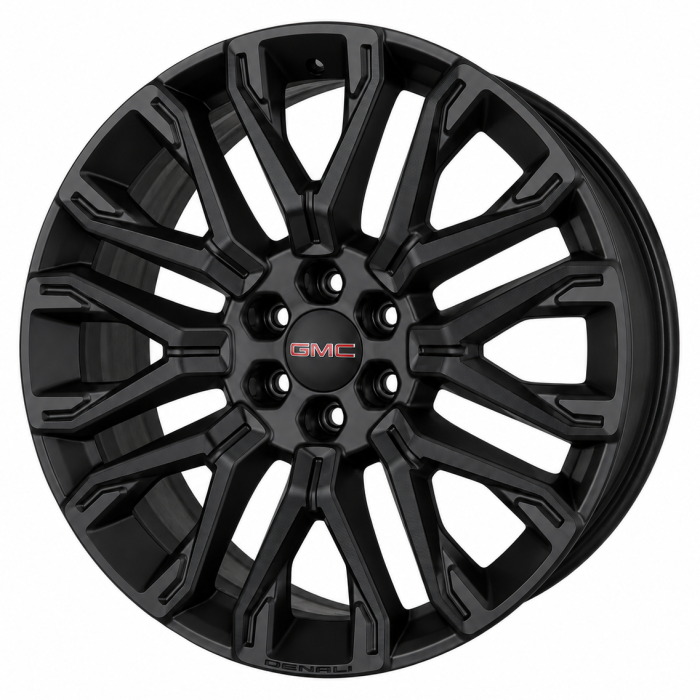 GMC Yukon Wheel Rim Satin Black 26YUKON-DENALI24 Stock Factory OEM Replacement