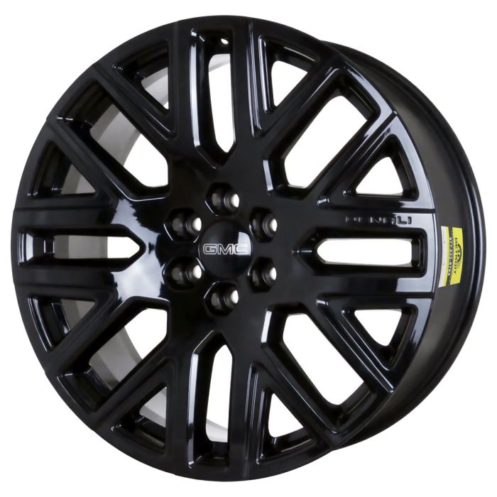 GMC Yukon Wheel Rim Gloss Black 26YUKON-DENALI Stock Factory OEM Replacement