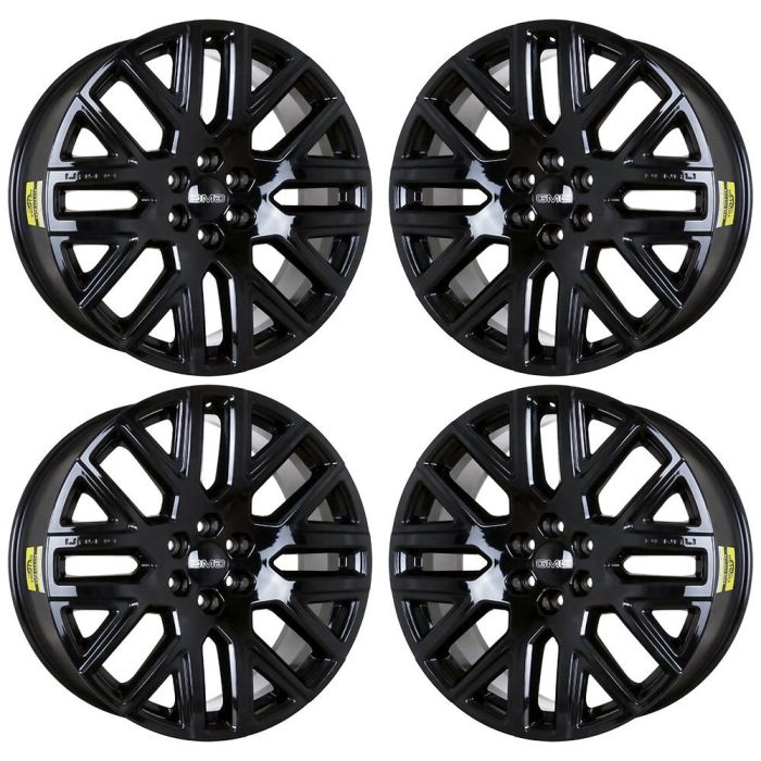 GMC Yukon Exchange Wheels Set of 4-Exchange Rims Set of 4 Gloss Black 26YUKON-DENALI