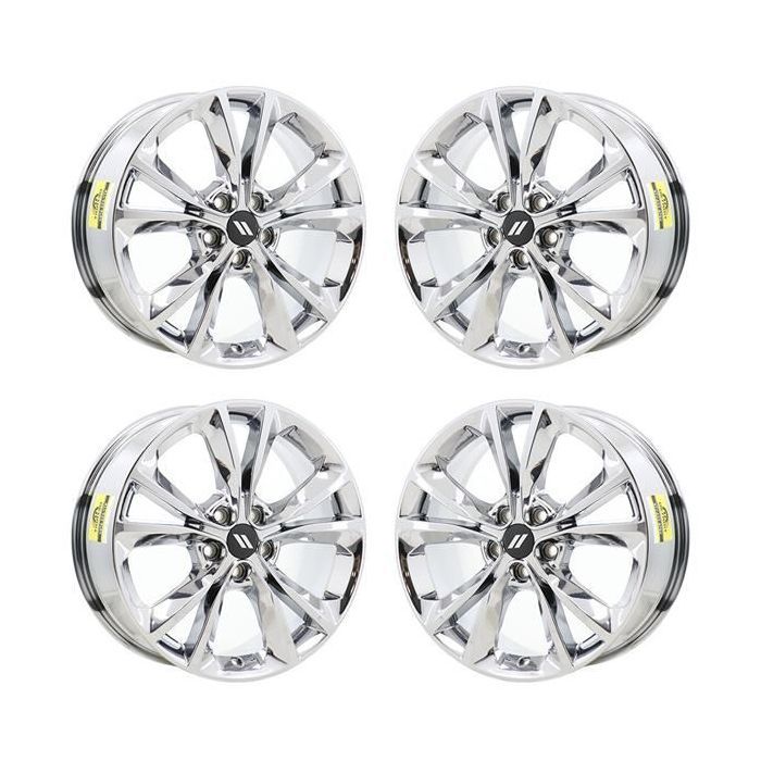 Dodge Charger Wheel Rim PVD Bright Chrome 2709 Stock Factory OEM Replacement