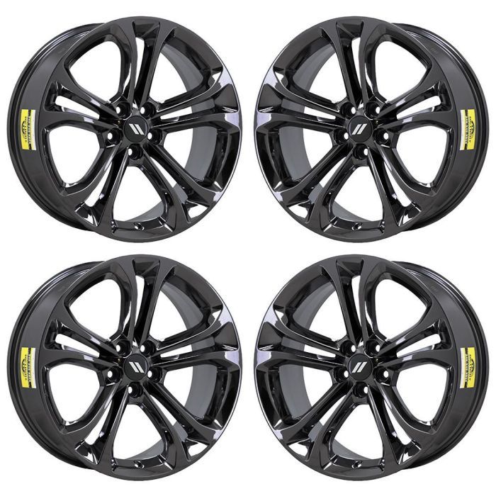 Dodge Challenger Wheel Rim PVD Black Chrome 2711 Stock Factory OEM Replacement