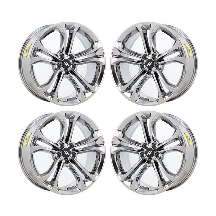 Dodge Challenger Wheel Rim PVD Bright Chrome 2711 Stock Factory OEM Replacement