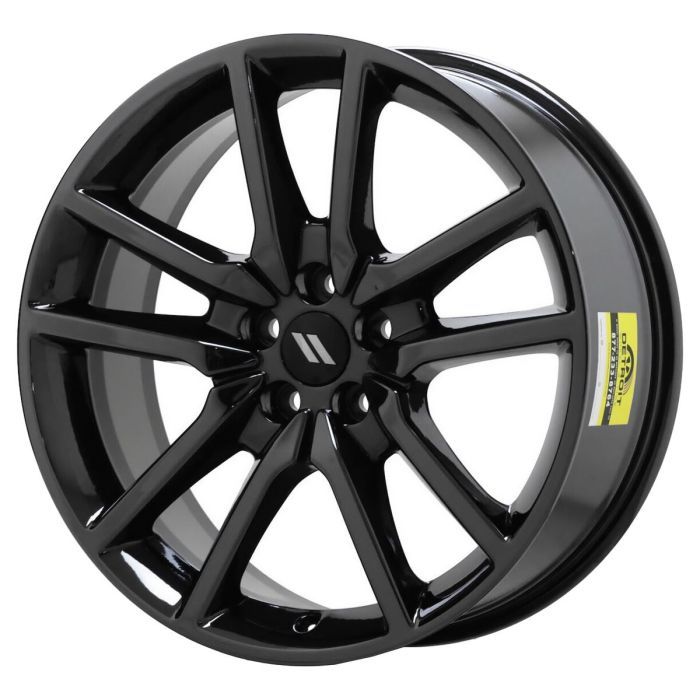 Dodge Charger Wheel Rim PVD Black Chrome 2712 Stock Factory OEM Replacement