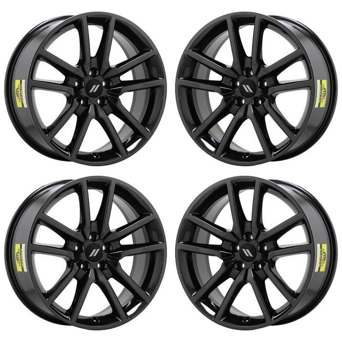 Dodge Charger Wheel Rim PVD Black Chrome 2712 Stock Factory OEM Replacement