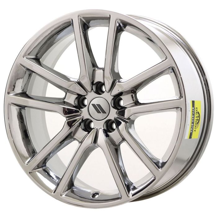 Dodge Charger Wheel Rim PVD Bright Chrome 2712 Stock Factory OEM Replacement