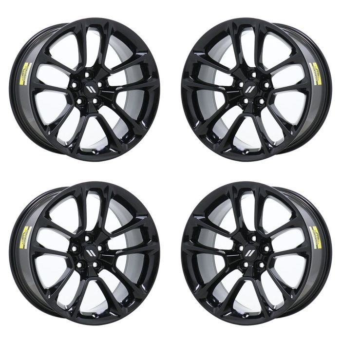 Dodge Challenger Exchange Wheels Set of 4-Exchange Rims Set of 4 Gloss Black 2713