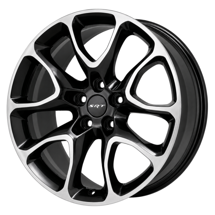 Dodge Durango Wheel Rim Machined Black 2733 Stock Factory OEM Replacement