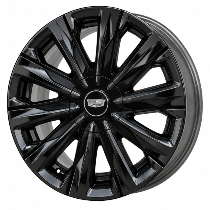 Cadillac Escalade Wheel Rim Gloss Black 27ESCALADE24 Stock Factory OEM Replacement