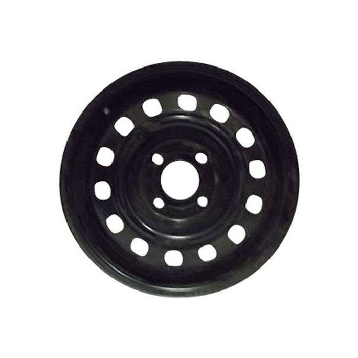 Ford Fiesta Wheel Rim Black Steel 3118 Stock Factory OEM Replacement