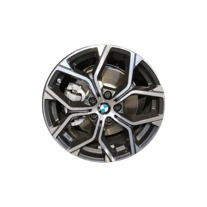 BMW X1 Wheel Rim Machined Grey 86573 Stock Factory OEM Replacement