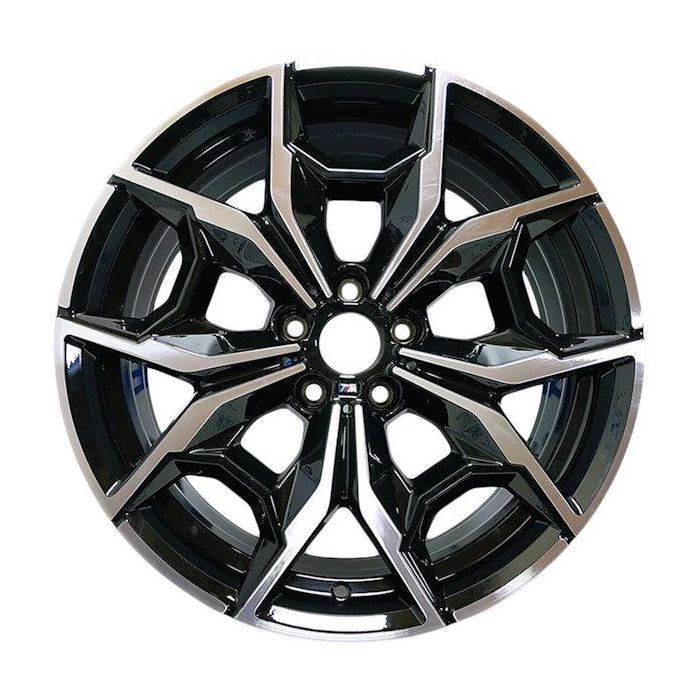 BMW X3 Wheel Rim Machined Black 86628 Stock Factory OEM Replacement