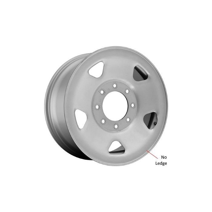 Ford F-250 Wheel Rim Silver Steel 3621 Stock Factory OEM Replacement