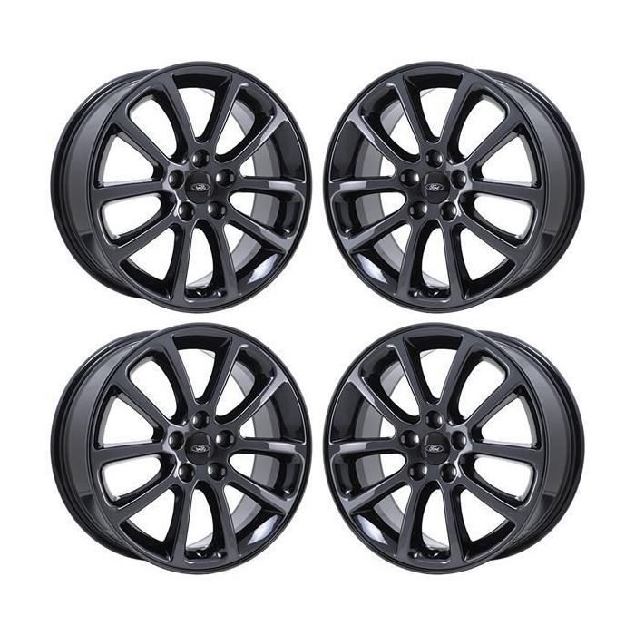 Ford Edge Wheel Rim PVD Black Chrome 3674 Stock Factory OEM Replacement