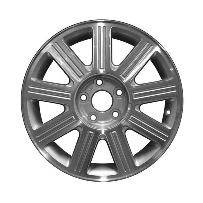 Mercury Monterey Wheel Rim Machined Silver 3677 Stock Factory OEM Replacement